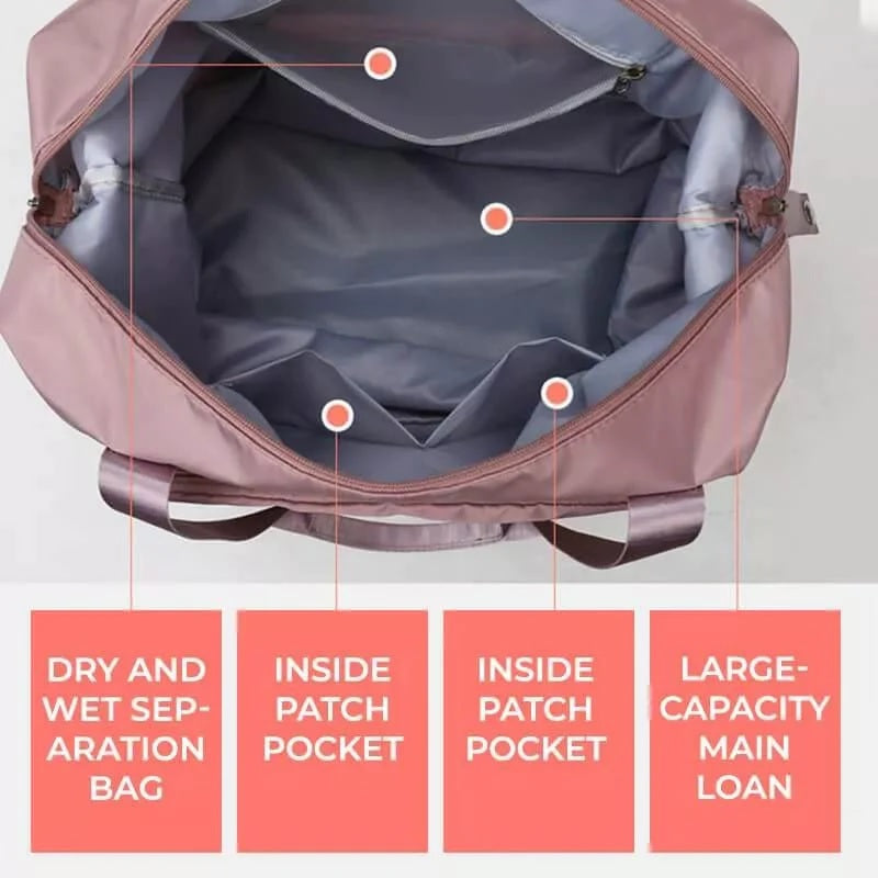 New Foldable Travel Bag Expandable