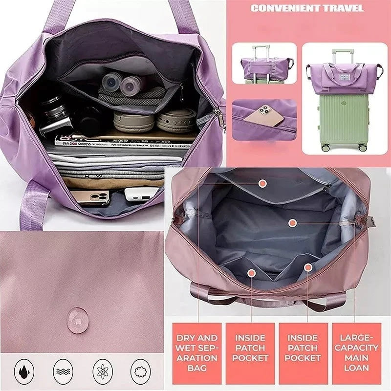 New Foldable Travel Bag Expandable