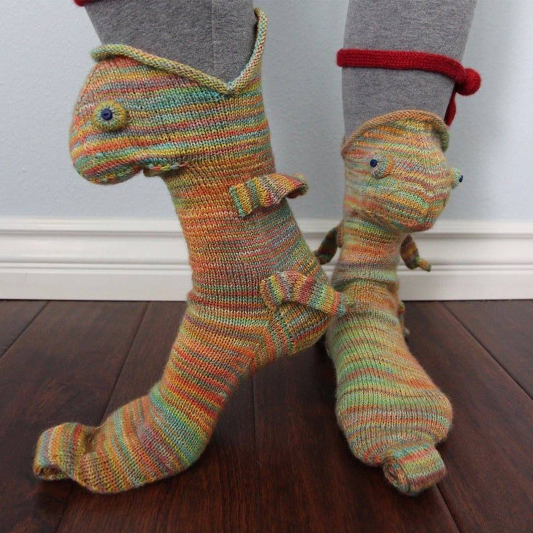 Animal Knitted Socks Unisex Novelty Winter Warm