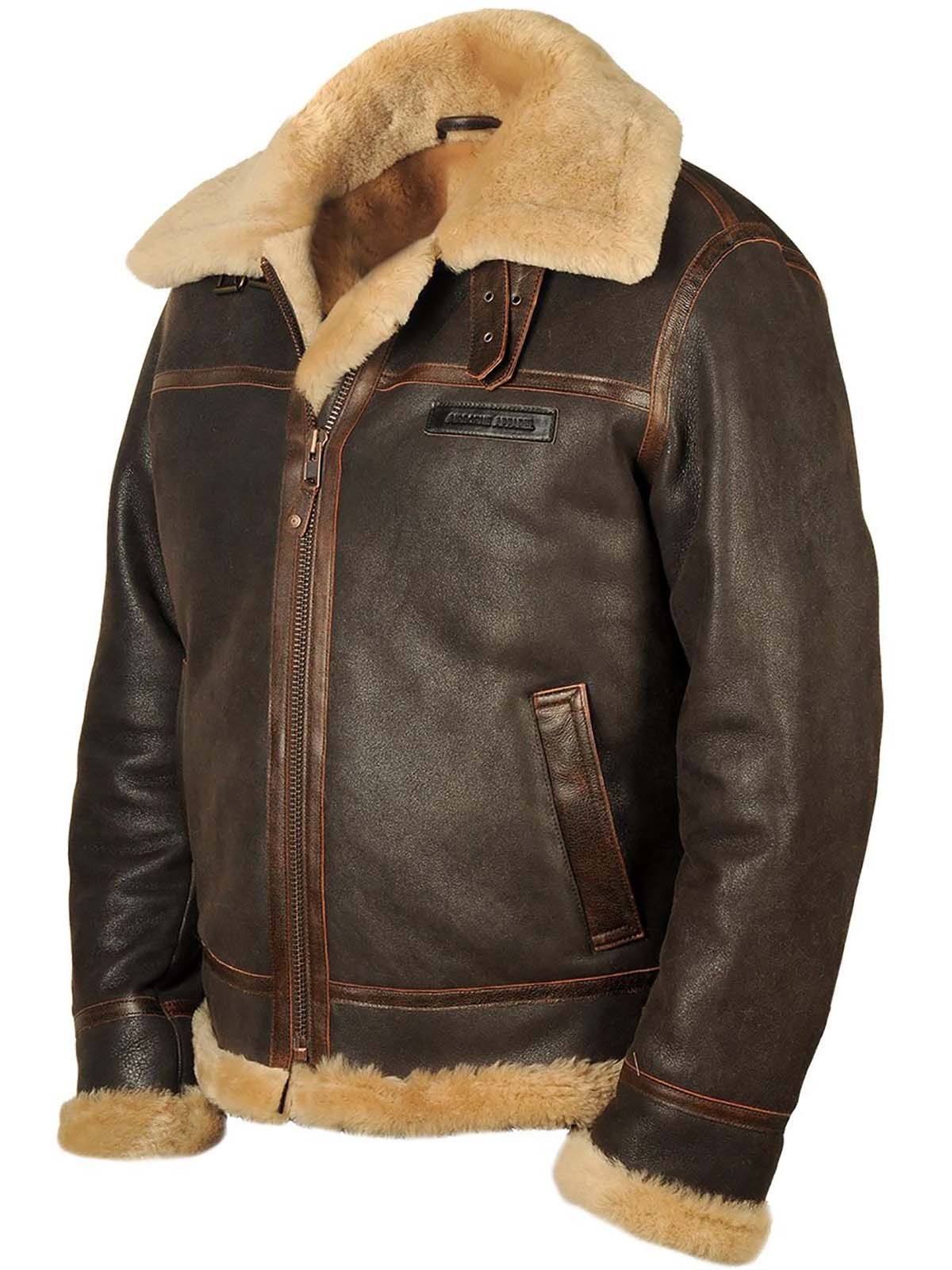 B-3 SHEEPSKIN BOMBER JACKET