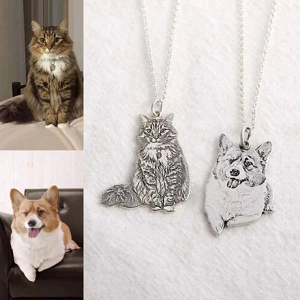 Custom Pet Photo Necklace