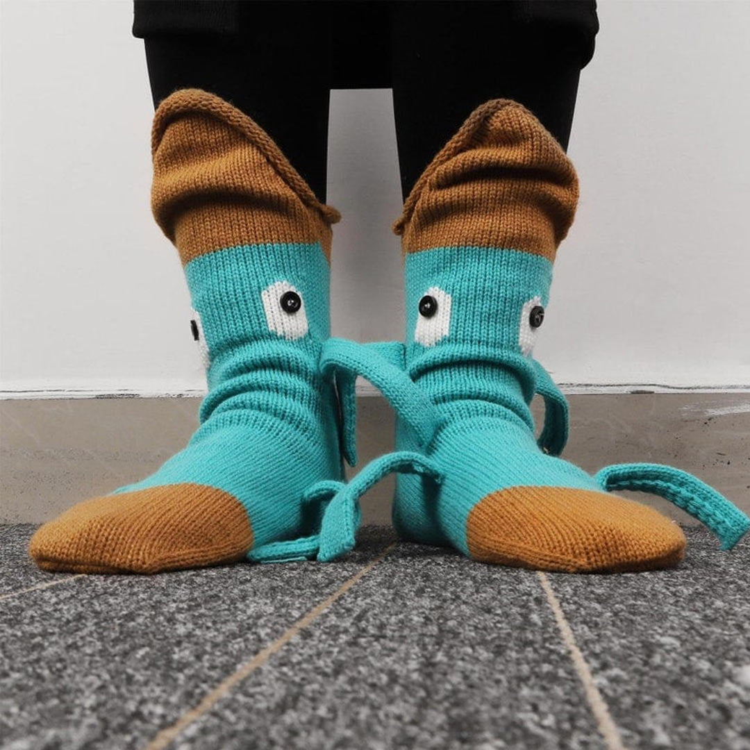 Animal Knitted Socks Unisex Novelty Winter Warm