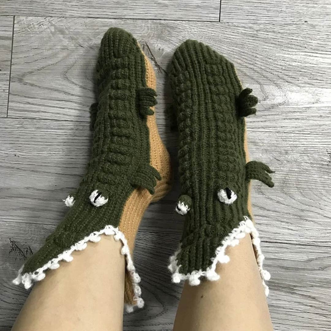 Animal Knitted Socks Unisex Novelty Winter Warm