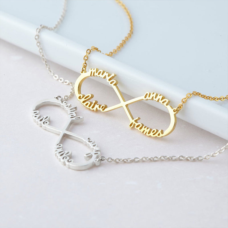 Infinity Custom Name Necklace