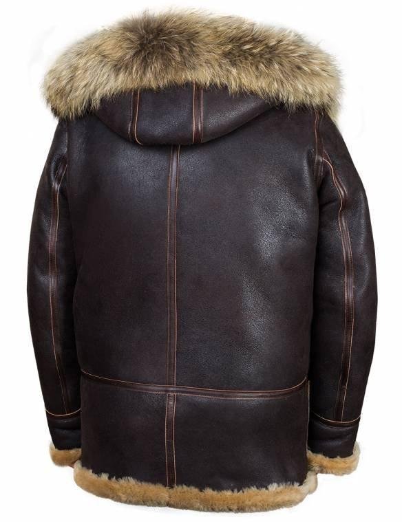 Mens Sheepskin Pilot Jacket B-7