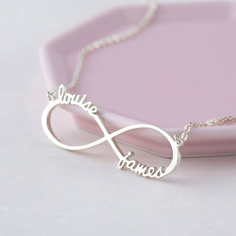 Infinity Custom Name Necklace