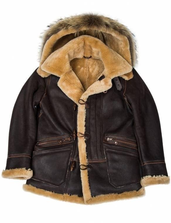 Mens Sheepskin Pilot Jacket B-7