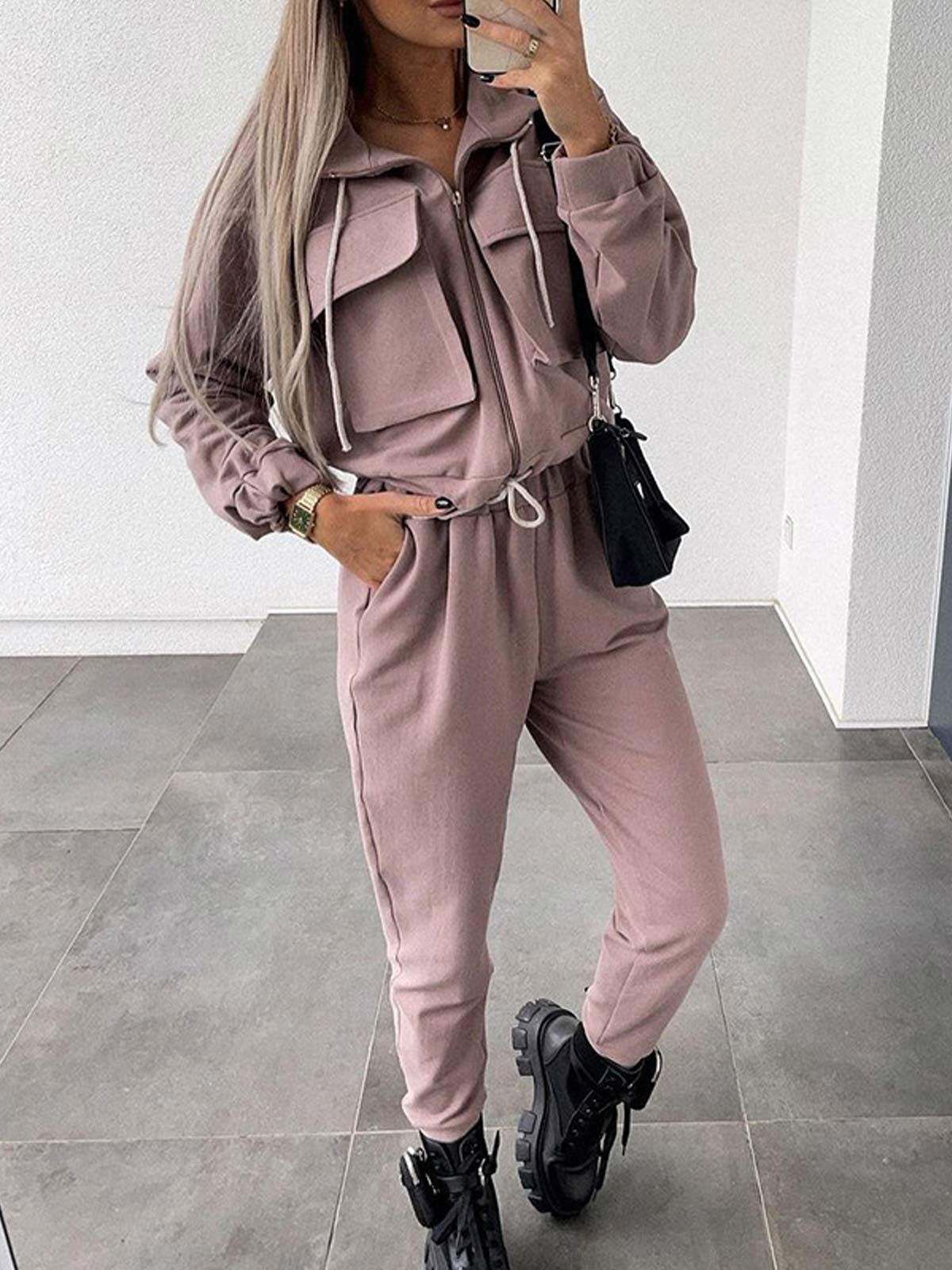 2 Piece Outfits Long Sleeve Sweatsuit