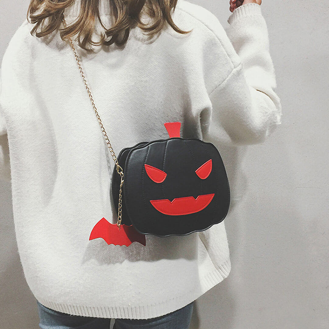 Halloween Pumpkin Crossbody Bags