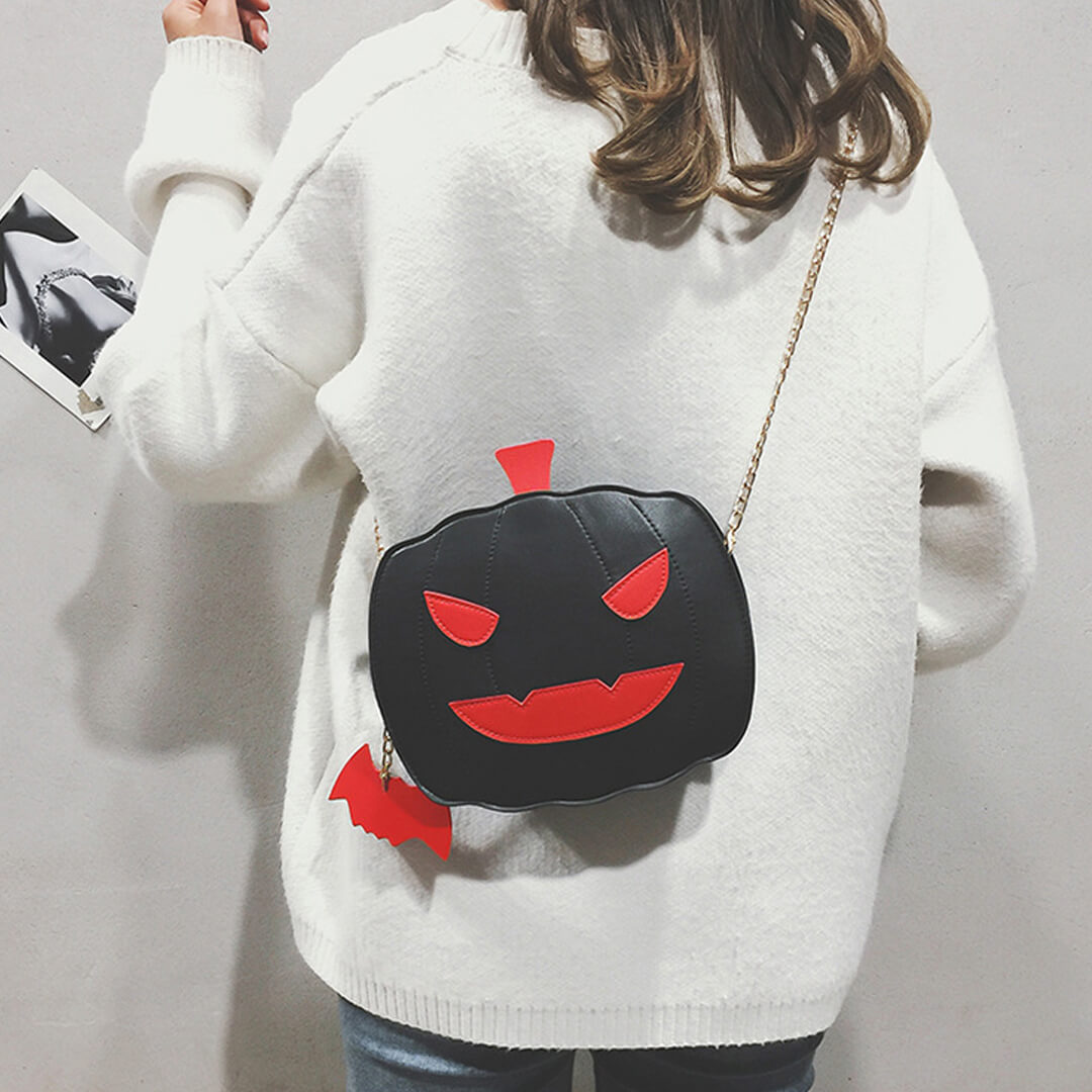 Halloween Pumpkin Crossbody Bags