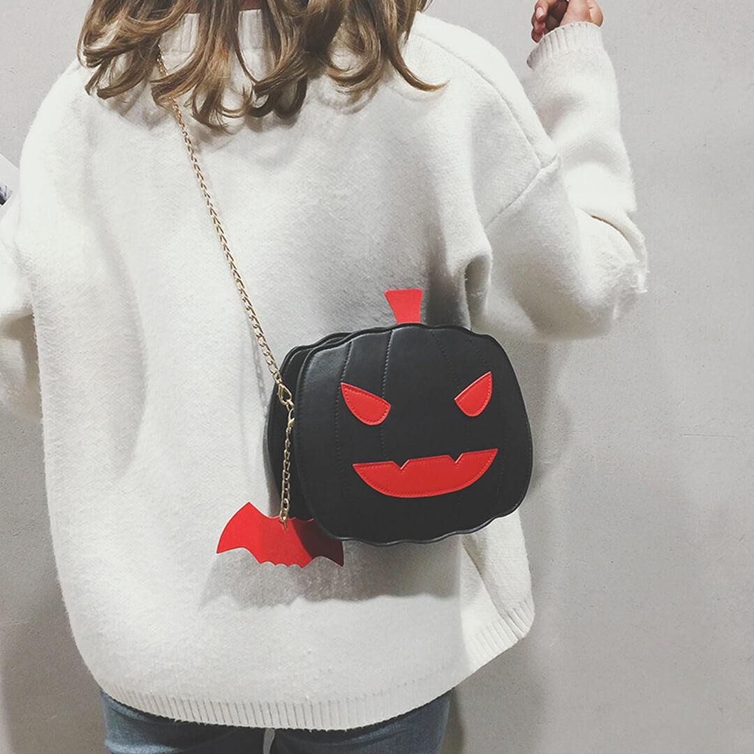 Halloween Pumpkin Crossbody Bags