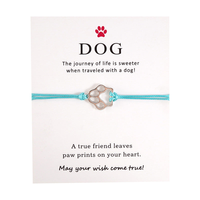 Paw Print Bracelet