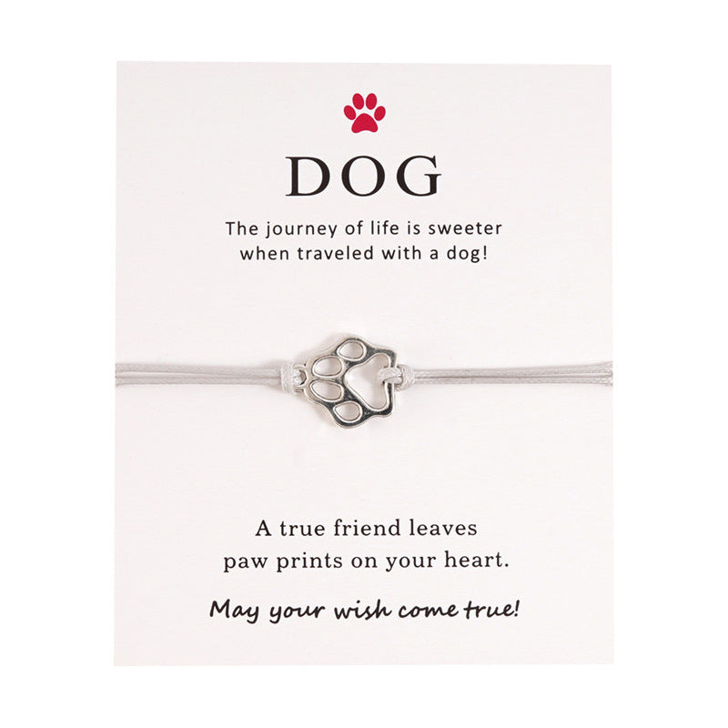 Paw Print Bracelet