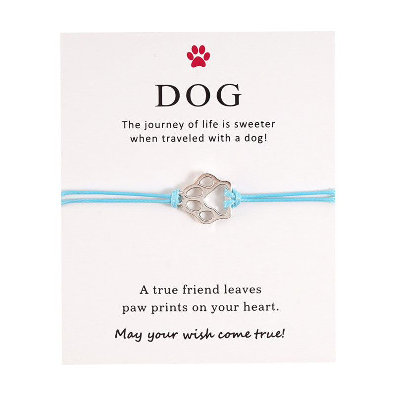 Paw Print Bracelet