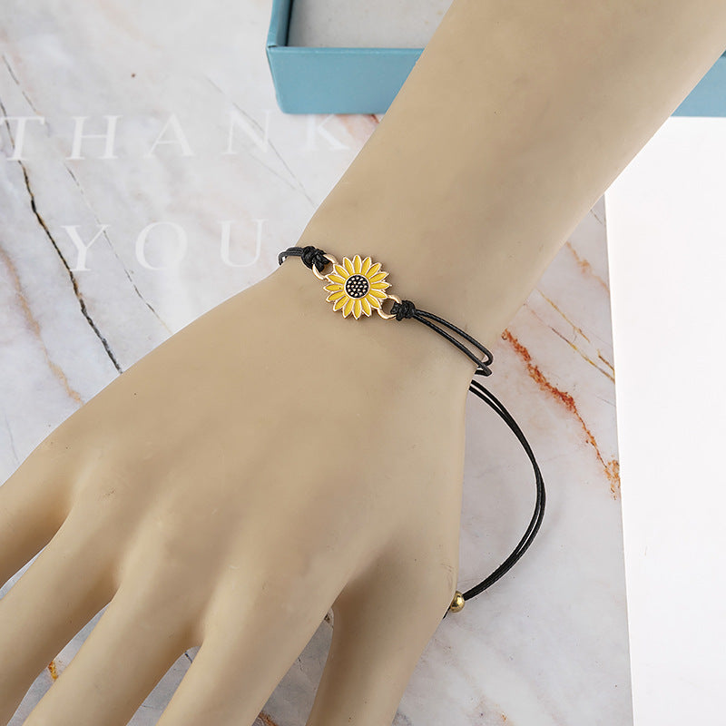 Sunflower Bracelet Set