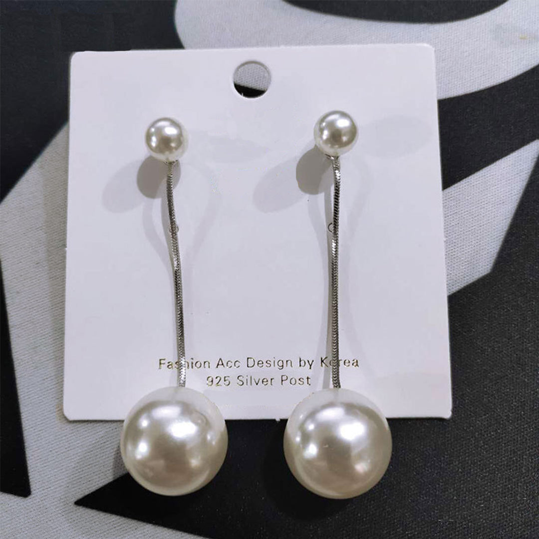 Pearl Tassel Earrings