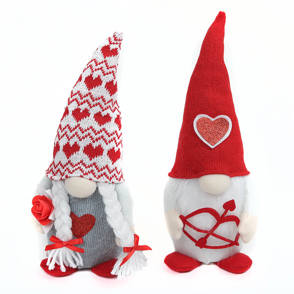 Valentine's Day Cupid Heart Faceless Gnome