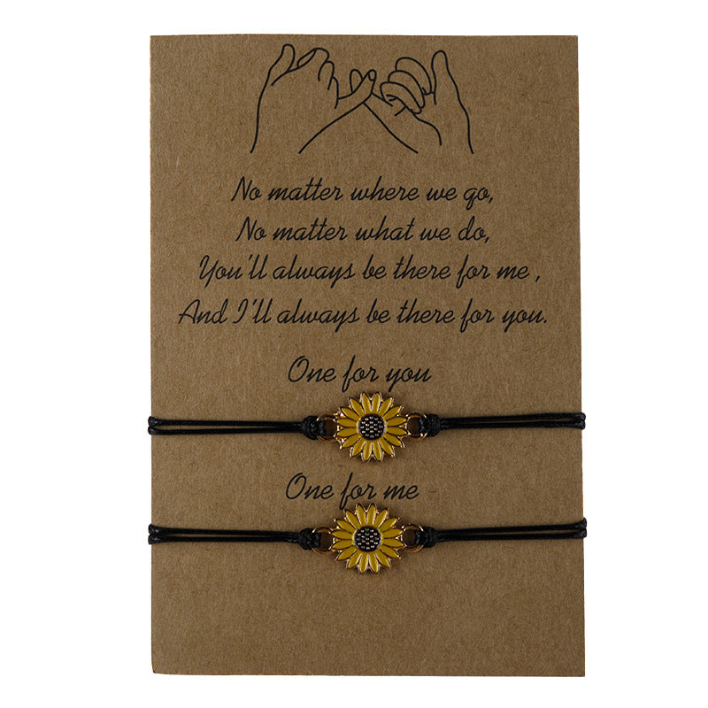 Sunflower Bracelet Set