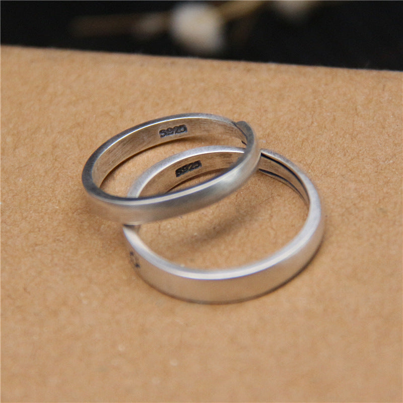 Sun And Moon adjustable Rings