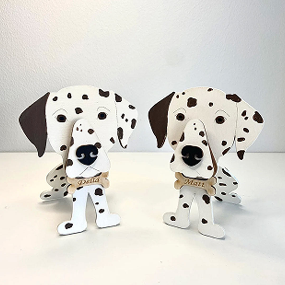 Dalmatian Glasses Handmade Holder Art Gift