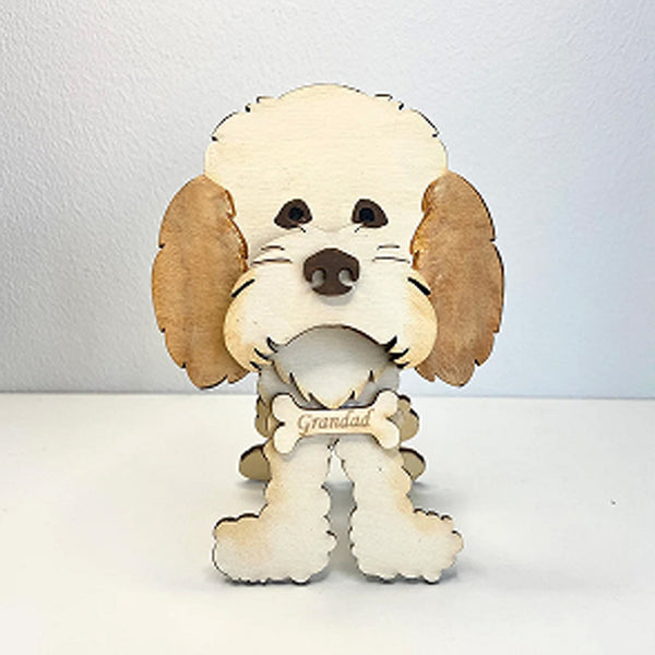 Cockapoo Glasses Handmade Holder Art Gift