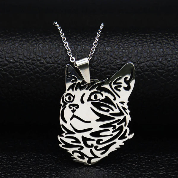 Cat Face Necklace