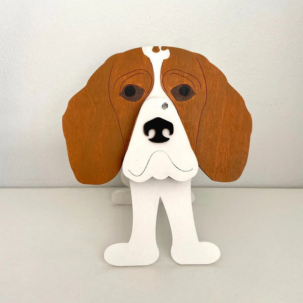 Beagle Glasses Handmade Holder Art Gift