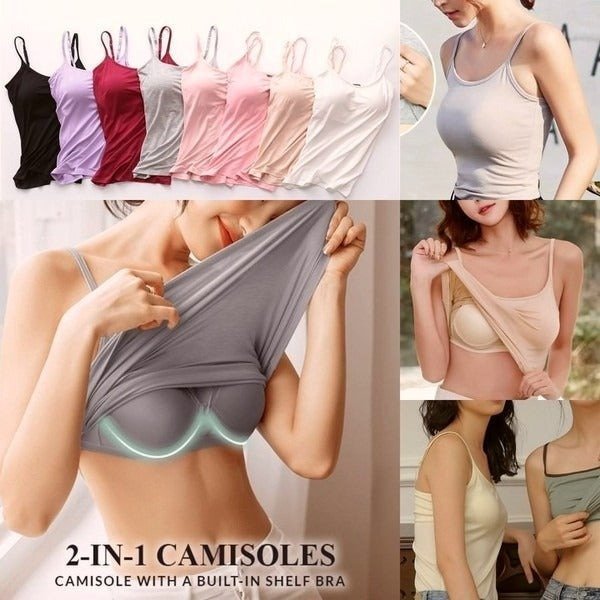 2022 Summer Sale - Tank With Built-In Bra