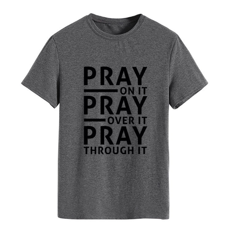 'Pray On It' Unisex Relax Fit T-Shirt