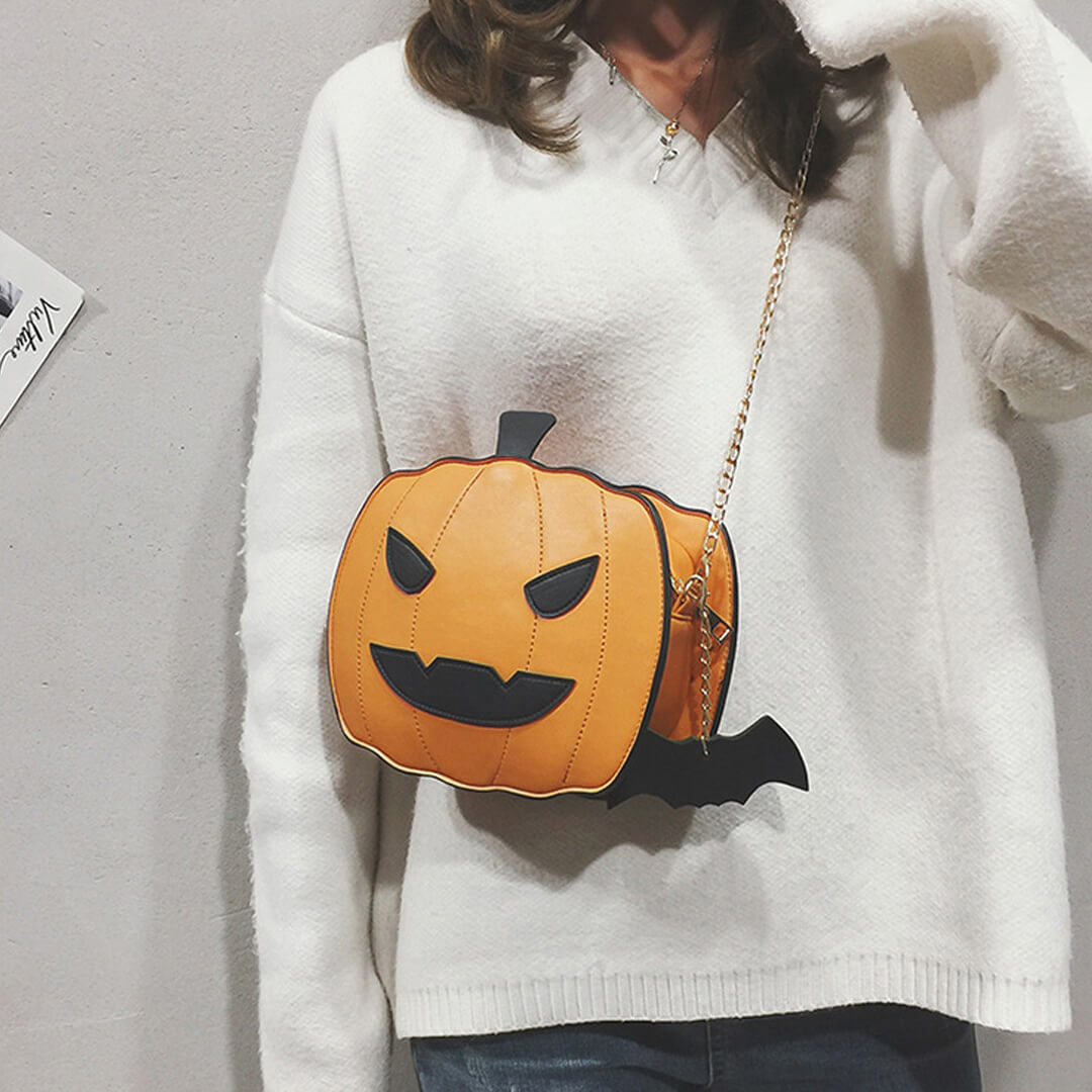 Halloween Pumpkin Crossbody Bags