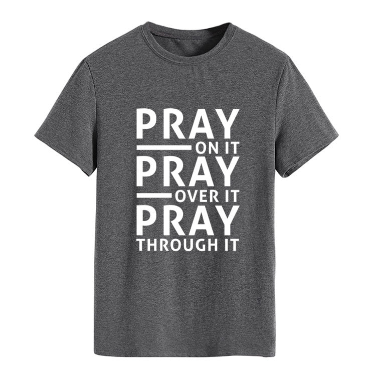 'Pray On It' Unisex Relax Fit T-Shirt