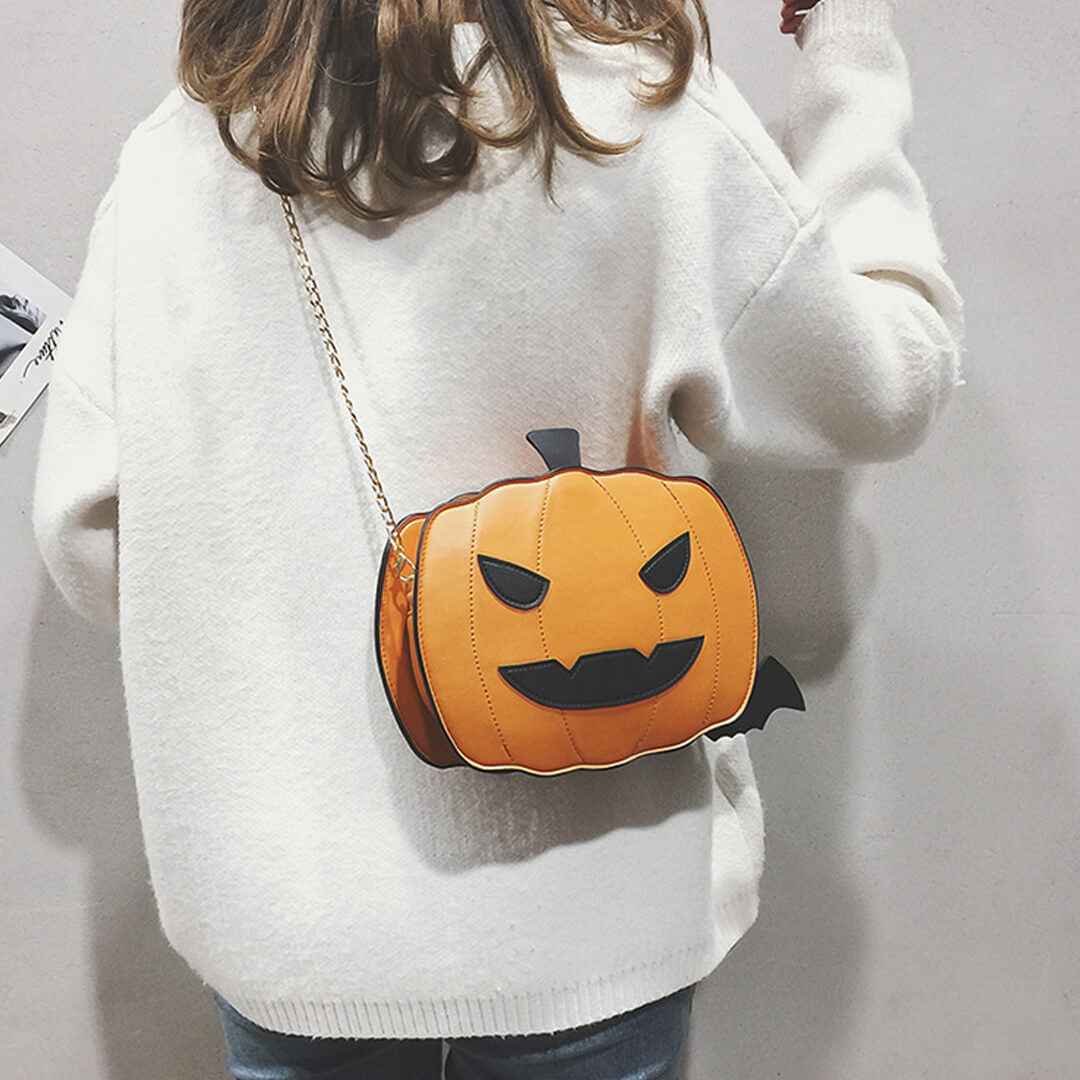 Halloween Pumpkin Crossbody Bags