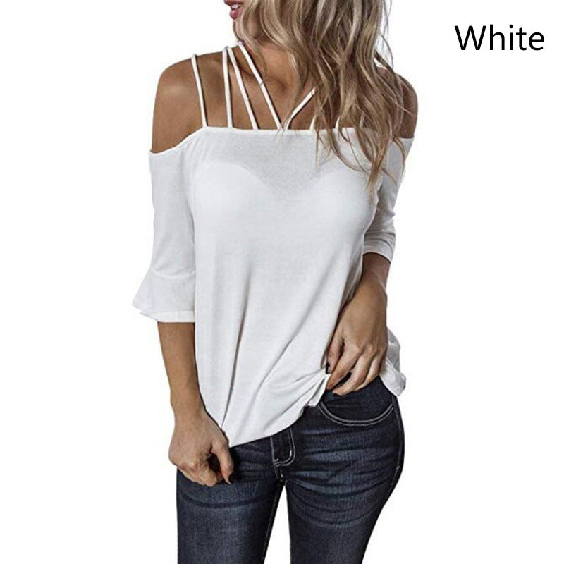 Sexy Sling Off The Shoulder Tops