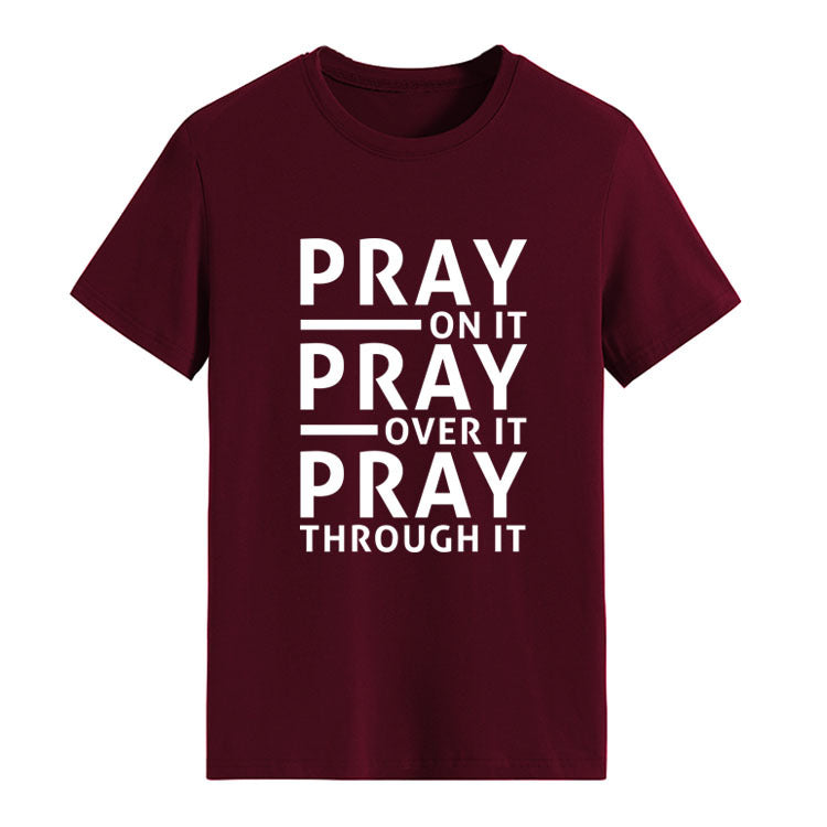 'Pray On It' Unisex Relax Fit T-Shirt