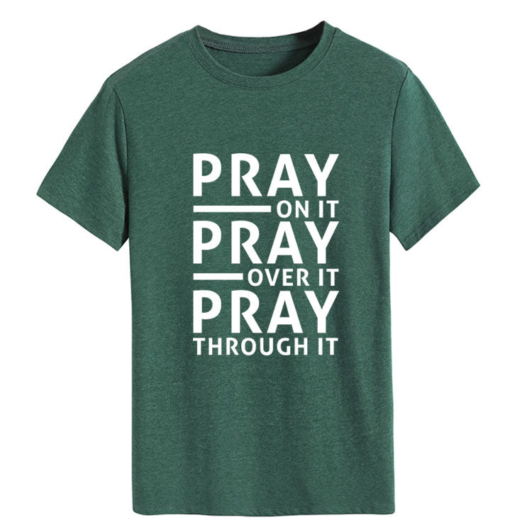 'Pray On It' Unisex Relax Fit T-Shirt