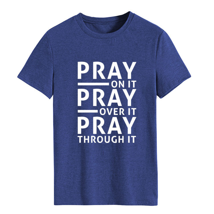 'Pray On It' Unisex Relax Fit T-Shirt