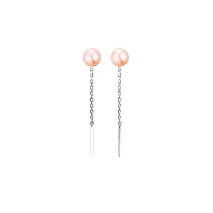 S999 ear wire natural pearl earrings