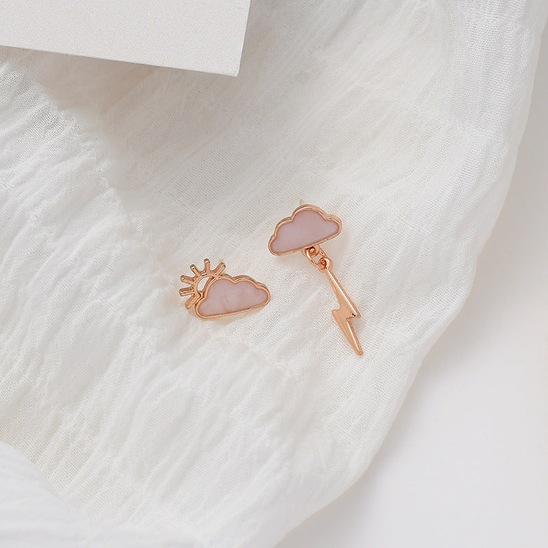 Cloud & Lightning Shaped Earrings