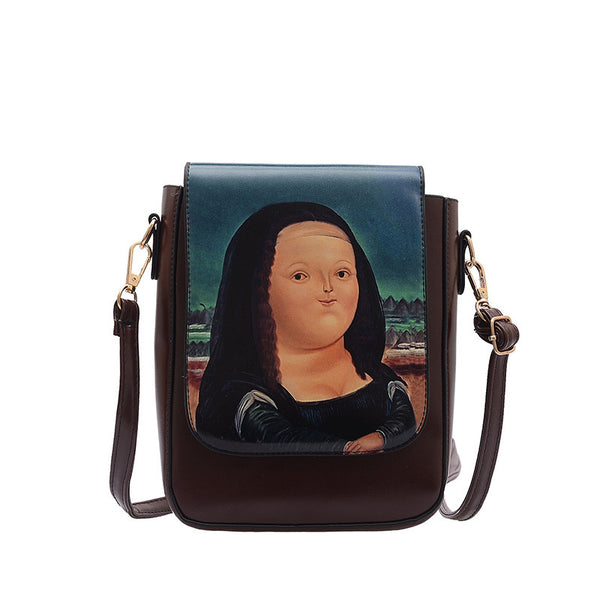 Funny Mona Lisa Bag