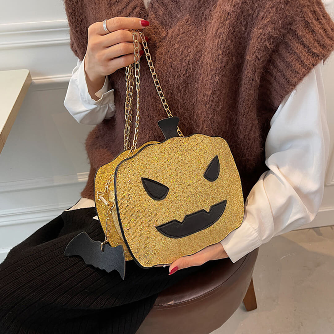 Halloween Pumpkin Crossbody Bags