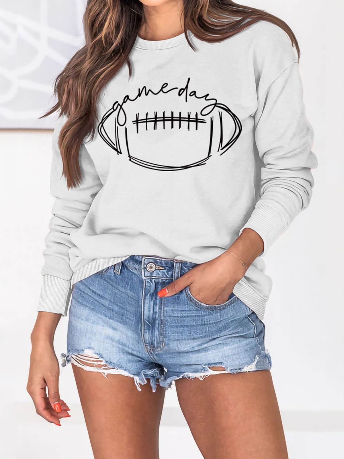 Gameday Football Lover Casual Sweatshirt