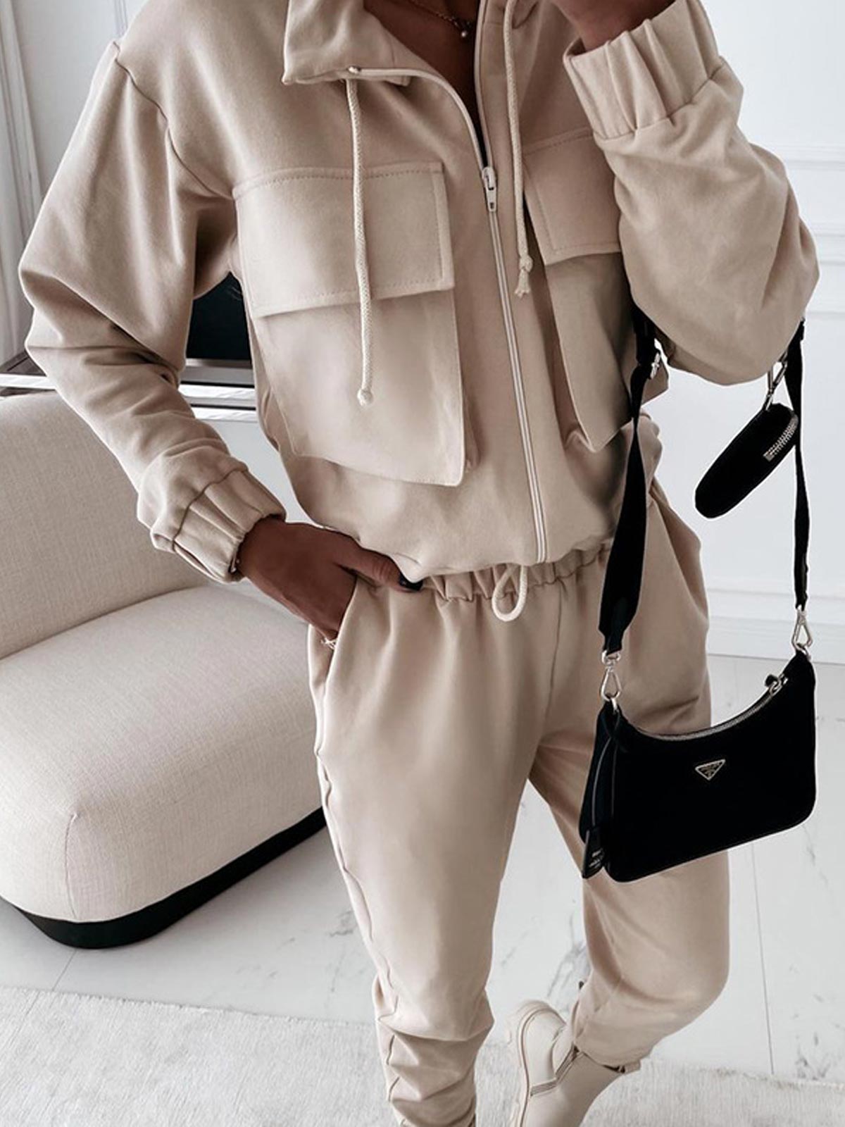 2 Piece Outfits Long Sleeve Sweatsuit