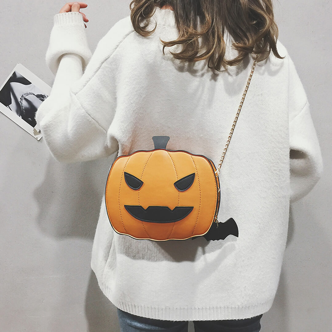 Halloween Pumpkin Crossbody Bags