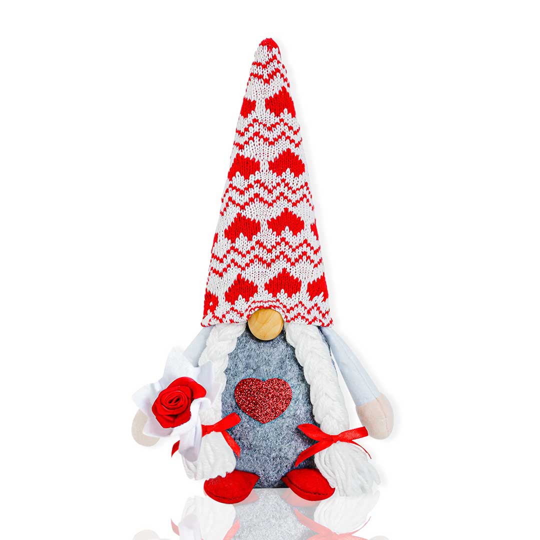 Valentine's Day Cupid Heart Faceless Gnome