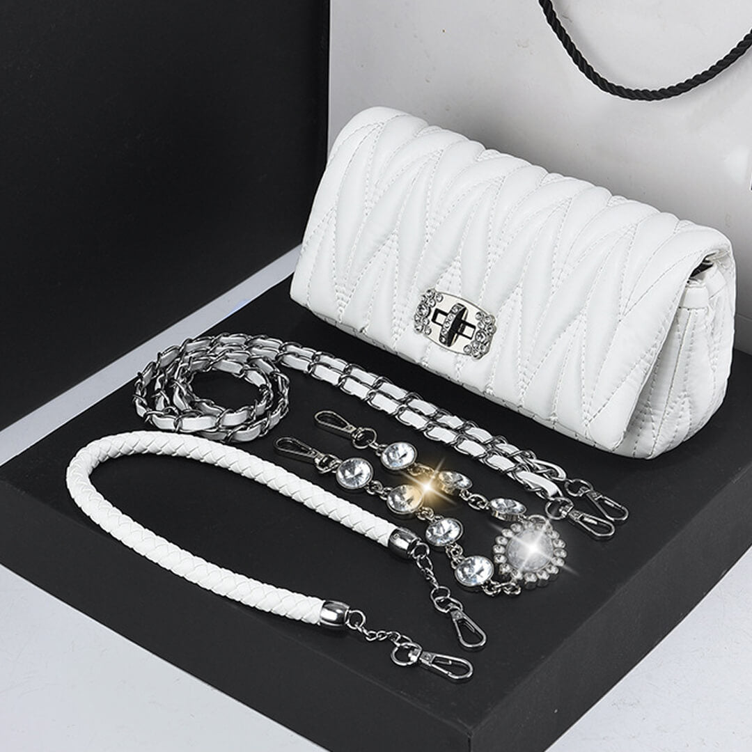 Luxury Rhinestone Chain Shoulder Handbag