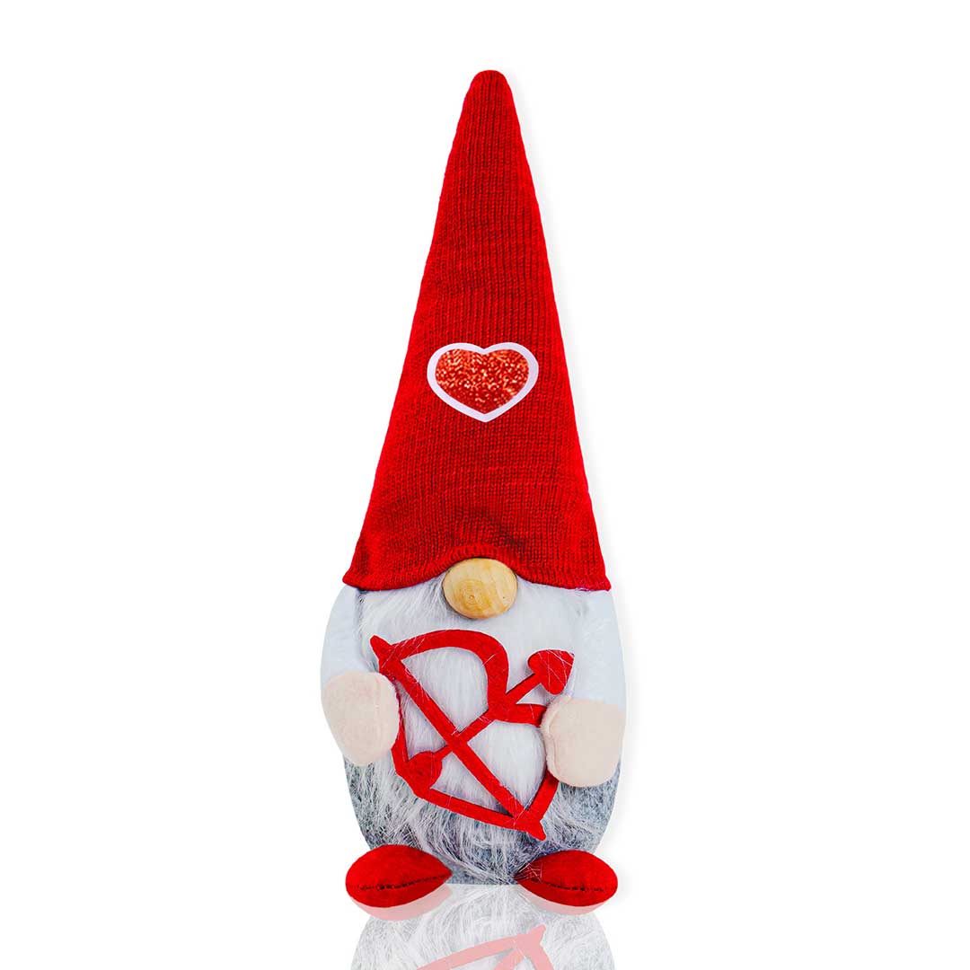 Valentine's Day Cupid Heart Faceless Gnome