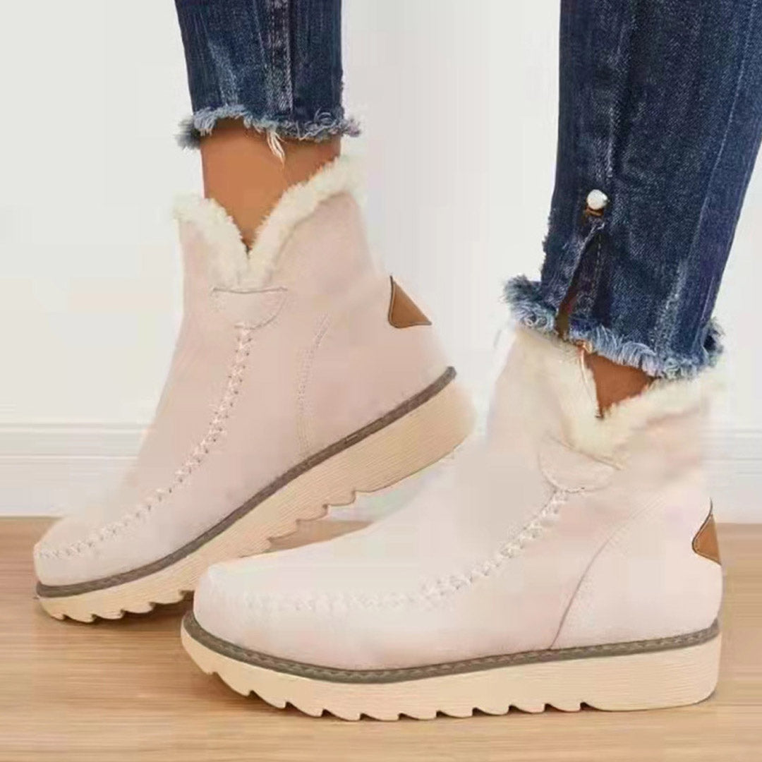 Winter Faux Fur Lined Snow Boots