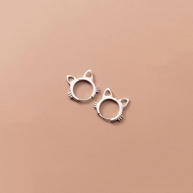 Cat Ear Buckle Earrings