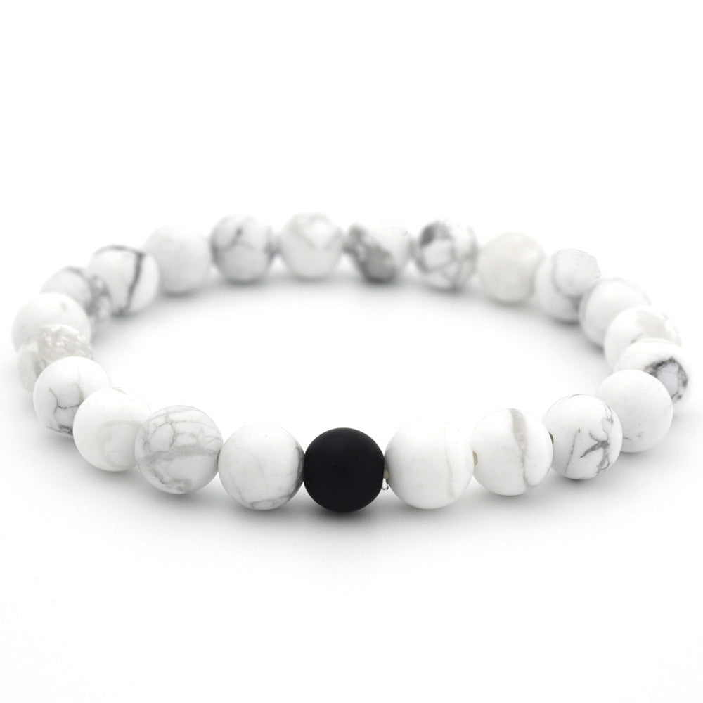 Black And White Matching Bracelets