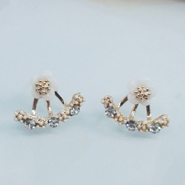 Summer Daisy Flower Drop Earring